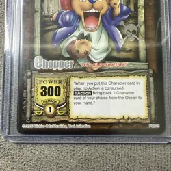 2005 One Piece CCG Chopper The Miracle Reindeer Promo Card PR015 SILVER SKULL - Image 4