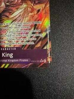 King (Alternate Art) EB04-031 The Azure Sea's Seven Foil - Image 4