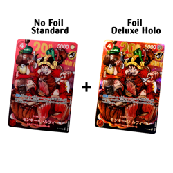 One Piece 🇯🇵 2x Promo Luffy P-159 Foil & No Foil 29th Anniversary Precommande - Image 4