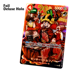 One Piece 🇯🇵 2x Promo Luffy P-159 Foil & No Foil 29th Anniversary Precommande - Image 5