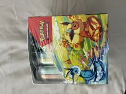 Pokemon Prismatic Evolutions Mini Tins x8 Full Set Display Case New & Sealed - Image 2