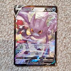 Pokemon TCG Crobat V TG20/TG30 Lost Origin TG Ultra Rare Full Art Holo EN 2022 - Image 1