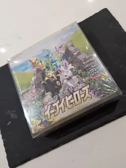 Pokemon Eevee Heroes S6a Booster Box 30 Pack Japanese with Acrylic Case Sealed - Image 2