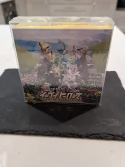 Pokemon Eevee Heroes S6a Booster Box 30 Pack Japanese with Acrylic Case Sealed - Image 3