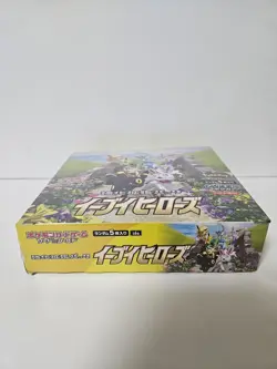 2021 Pokemon Japanese Sword & Shield Eevee Heroes Factory Sealed Booster Box S6a - Image 3