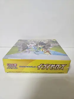 2021 Pokemon Japanese Sword & Shield Eevee Heroes Factory Sealed Booster Box S6a - Image 4