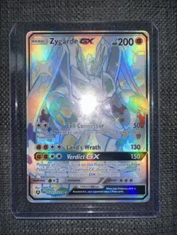 Pokemon TCG Zygarde GX SV65/SV94 Shiny Holo Rare Hidden Fates Shiny Vault NM - Image 1