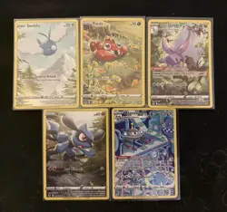 Pokemon TCG - Crown Zenith 5 Card Galarian Gallery lot - Image 1