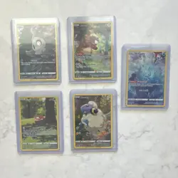 Pokemon TCG Crown Zenith Galarian Gallery 5 Card Lot Holo IR Duskull+ - Image 1