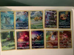 Nintendo Pokemon TCG Crown Zenith GG Holo Full Art 18-Card Lot - Image 1
