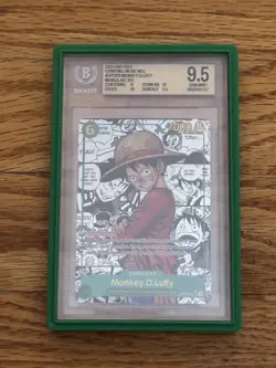 Monkey D. Luffy Manga (Super Alternate Art) OP13-118 Carrying On His Will BGS - Image 1