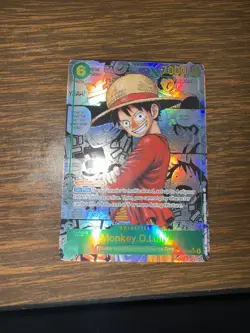 Monkey D. Luffy One Piece OP13 Manga Alternate Art #118 carrying on his will - Image 1