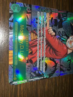 Monkey D. Luffy One Piece OP13 Manga Alternate Art #118 carrying on his will - Image 3