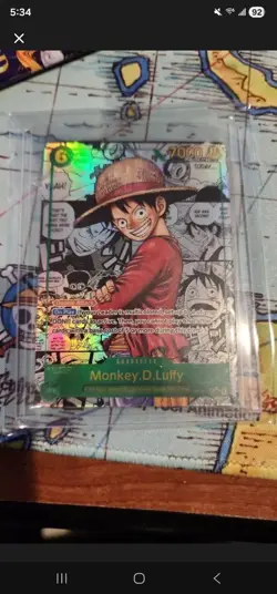 Monkey D. Luffy One Piece OP13 Manga Alternate Art #118 carrying on his will - Image 1