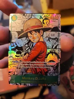 Monkey D. Luffy One Piece OP13 Manga Alternate Art #118 carrying on his will - Image 4