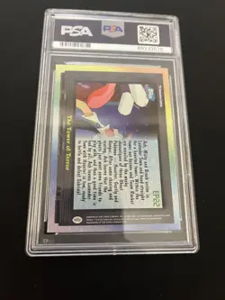 The Tower Of Terror EP22 PSA 7 NEAR MINT Topps TV Series 2 Holo Rare Gengar Foil - Image 3