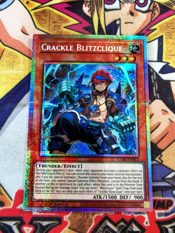 Crackle Blitzclique cori-en012 1st Edition (NEW) Starlight Rare Yu-Gi-Oh! - Image 1