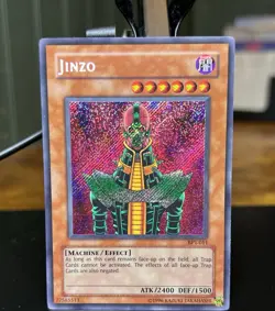 Yu-Gi-Oh! Jinzo BPT-011 Unlimited Secret Rare Foil 2400/1500 ENG - Image 1