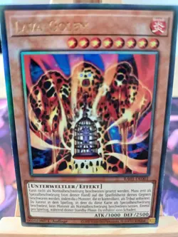 Lava-Golem RA01-DE001 Ultimate Rare Deutsch NM YUGIOH - Image 1