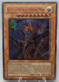 YUGIOH - ARCANITE MAGICIAN/ASSAULT MODE - ULTRA RARE - CRMS -EN021 - Image 1