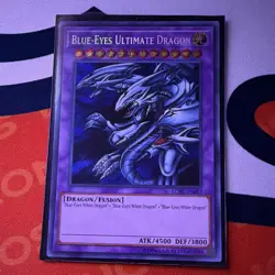 Konami Yu-Gi-Oh! Blue-Eyes Ultimate Dragon LCKC-EN057 Ultra Rare Holo 1st - Image 1