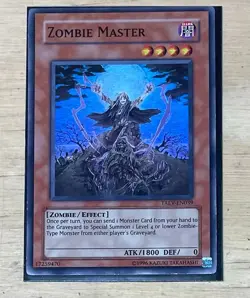 MP Yugioh Zombie Master TAEV-EN039 Super Rare 1st Edition - Image 1