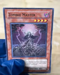 MP Yugioh Zombie Master TAEV-EN039 Super Rare 1st Edition - Image 2