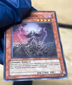 MP Yugioh Zombie Master TAEV-EN039 Super Rare 1st Edition - Image 4