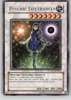 Psychic Lifetrancer Rare Crossroads of Chaos CSOC-EN041 LP Holo - Image 1