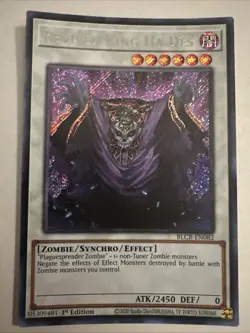 Yugioh Revived King Ha Des BLCR-EN082 Secret Rare 1st Ed NM - Image 3