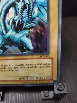 Konami Yu-Gi-Oh! TCG Blue-Eyes White Dragon SKE-001 Ultra Holo Eng 1st - Image 2