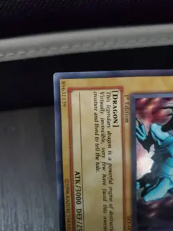 Konami Yu-Gi-Oh! TCG Blue-Eyes White Dragon SKE-001 Ultra Holo Eng 1st - Image 5