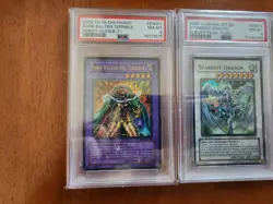 Lot Of 3 Yu-Gi-Oh PSA Graded Cards Vintage Holo Stardust Elemental Hero Balter - Image 5