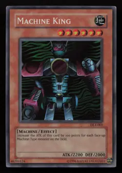 Machine King DL4-001 Super Rare Duelist League Promo Yu-Gi-Oh HP - Image 1