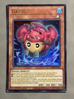 YuGiOh! Griffoh CORI-EN004 1st Edition NM - Image 1