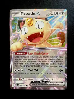 Meowth EX 062/088 Perfect Order Double Rare Pokemon TCG Near Mint NM English - Image 1