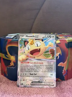 Meowth Ex 062/088 - Double Rare - Mega Evolution: Perfect Order - Pokemon TCG NM - Image 1
