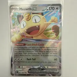 Meowth ex 062/088 Holo Double Rare Perfect Order | NM/MT | Pokemon Trading TCG - Image 1