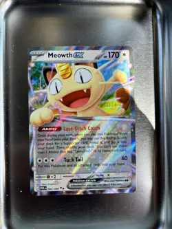 Pokemon TCG Meowth ex 062/088 Perfect Order- Double Rare- Pack Fresh- NM - Image 1