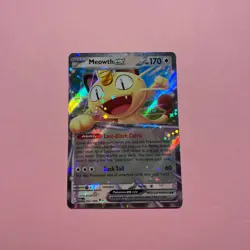 Meowth ex 062/088 NM Double Rare Perfect Order Pokemon Card English TCG - Image 1