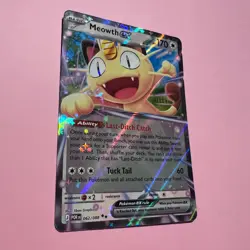 Meowth ex 062/088 NM Double Rare Perfect Order Pokemon Card English TCG - Image 3