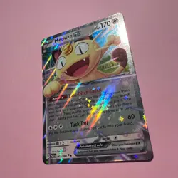 Meowth ex 062/088 NM Double Rare Perfect Order Pokemon Card English TCG - Image 5