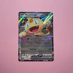 Meowth ex 062/088 NM Double Rare Perfect Order Pokemon Card English TCG - Image 1