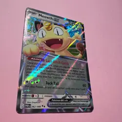 Meowth ex 062/088 NM Double Rare Perfect Order Pokemon Card English TCG - Image 3