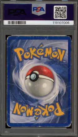 Pokemon Charizard Base Set "4th Print" 1999-2000 Holo Rare #4 PSA 1 - Image 2