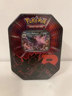 Pokemon TCG Destined Rivals Team Rocket Tin Nidoking Ex - Image 1