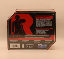 Pokemon TCG - Destined Rivals - Team Rocket Tin Nidoking Ex - Factory Sealed - Image 2