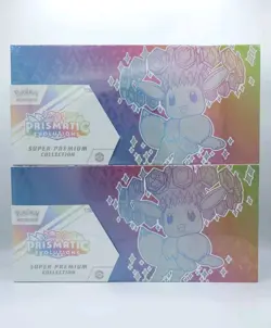 Pokemon Prismatic Evolutions Super Premium Collection SPC Factory Sealed X2 READ - Image 1