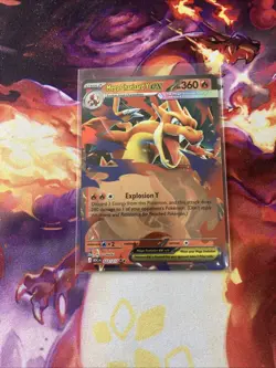 Mega Charizard Y ex 022/217 Double Rare Ascended Heroes Pokemon Near Mint - Image 1