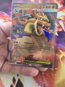 Mega Charizard Y ex 022/217 Double Rare Ascended Heroes Pokemon Near Mint - Image 2